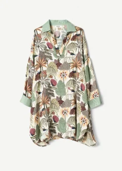 Camomilla Milano Camicie E Bluse|Abiti E Tute-Abito a camicia Cady fantasia