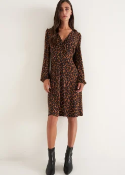 Camomilla Milano Abiti E Tute-Abito Astrid stampato Leopardier