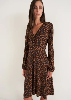 Camomilla Milano Abiti E Tute-Abito Astrid stampato Leopardier