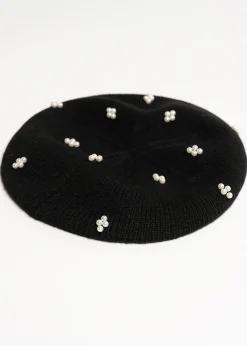Camomilla Milano Cappelli-Basco Cary con perle