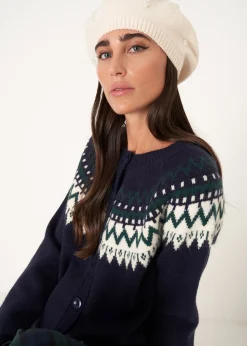 Camomilla Milano Cappelli-Basco Cary con perle