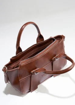 Camomilla Milano Borse-Bauletto Bayr effetto stropicciato