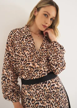 Camomilla Milano Camicie E Bluse-Blusa Brigida stampata con colletto