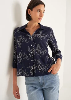 Camomilla Milano Camicie E Bluse-Camicia Callie con ricamo floreale