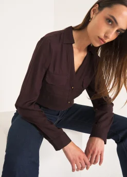 Camomilla Milano Camicie E Bluse-Camicia Cannes tinta unita