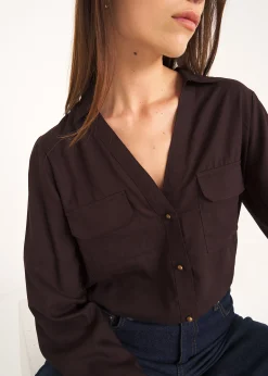 Camomilla Milano Camicie E Bluse-Camicia Cannes tinta unita