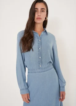 Camomilla Milano Camicie E Bluse-Camicia Carioka in cotone e lino