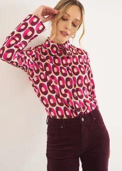 Camomilla Milano Camicie E Bluse-Camicia Carmen stampa wallet