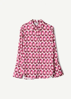 Camomilla Milano Camicie E Bluse-Camicia Carmen stampa wallet