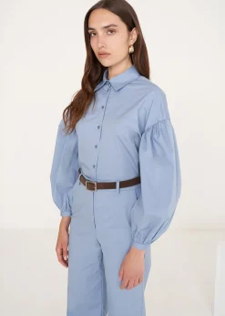 Camomilla Milano Camicie E Bluse-Camicia Cristine over in cotone