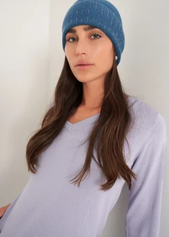 Camomilla Milano Cappelli-Cappello Ckye con micro strass