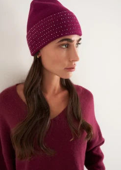 Camomilla Milano Cappelli-Cappello Ckye con micro strass