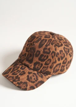 Camomilla Milano Cappelli-Cappello Cler animalier con visiera