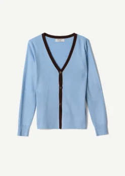 Camomilla Milano Cardigan-Cardigan a costine Cosmic