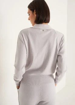 Camomilla Milano Cardigan-Cardigan Camilla con collo baby