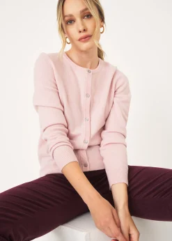 Camomilla Milano Cardigan-Cardigan Cassel in lana e cashmere