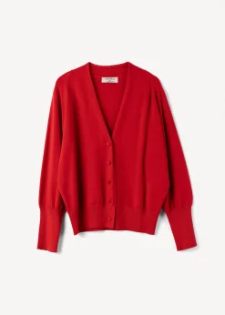 Camomilla Milano Cardigan-Cardigan Clarence con scollo a V