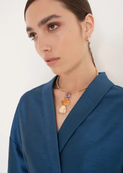 Camomilla Milano Bijoux-Collana Grace girocollo con pietre