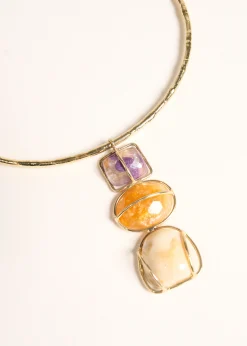 Camomilla Milano Bijoux-Collana Grace girocollo con pietre