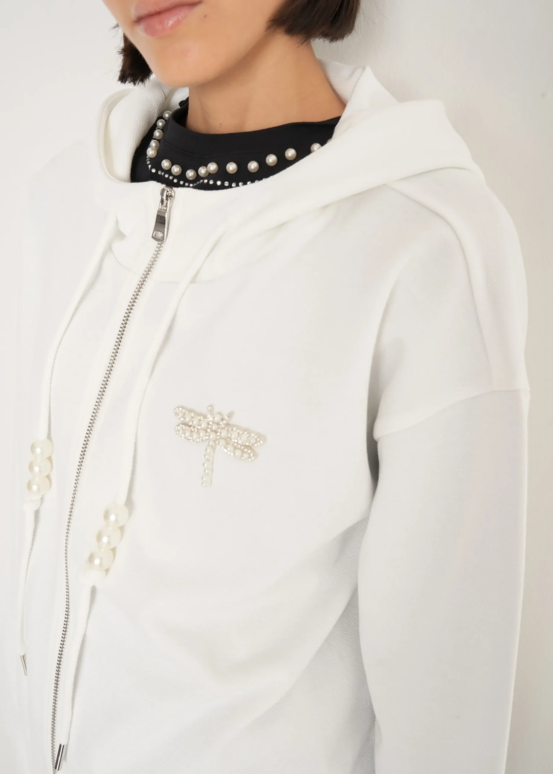 Camomilla Milano Maglie-Felpa Florinne con dettagli gioiello
