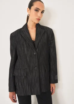 Camomilla Milano Giacche-Giacca Gayl over in denim