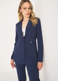 Camomilla Milano Tailleur|Giacche-Giacca Giselle-N in screppino