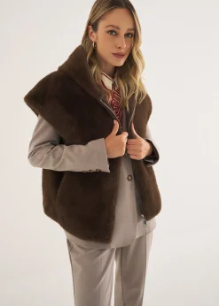 Camomilla Milano Montoni & Eco-Pellicce|Gilet-Gilet Gerwin in ecopelo
