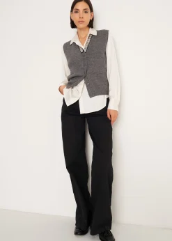 Camomilla Milano Giacche|Gilet-Gilet Gioel con paillettes
