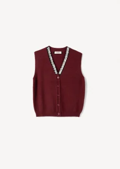 Camomilla Milano Gilet|Giacche-Gilet Gioel con paillettes