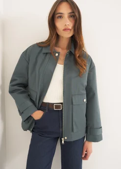 Camomilla Milano Giubbini-Giubbino Gary con zip nascosta