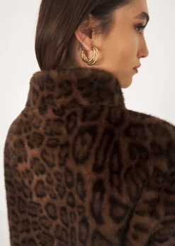 Camomilla Milano Montoni & Eco-Pellicce|Giubbini-Giubbino Gennifer ecopelliccia animalier