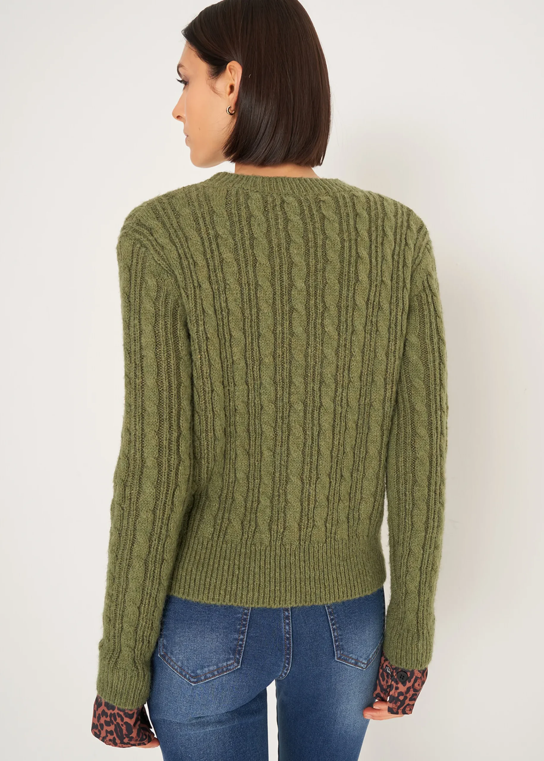 Camomilla Milano Maglie-Maglia Malvin a coste con dettagli maculati