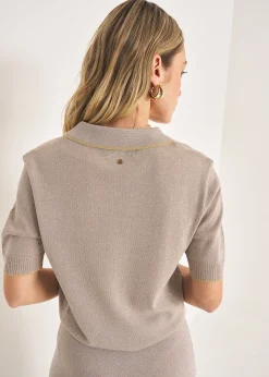 Camomilla Milano Maglie-Maglia Sidney con profilo lurex