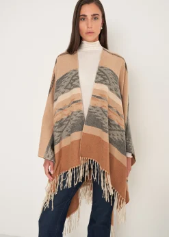 Camomilla Milano Mantelle-Mantella Malibu con stampa azteca