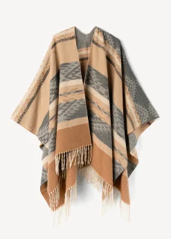 Camomilla Milano Mantelle-Mantella Malibu con stampa azteca