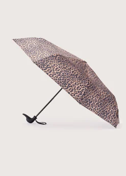 Camomilla Milano Ombrelli-Ombrello animalier con manico a papera