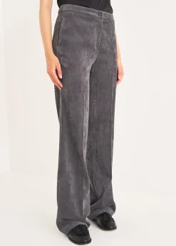 Camomilla Milano Tailleur|Pantaloni-Pantalone Giorgia-N in velluto