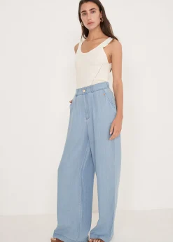 Camomilla Milano Pantaloni-Pantaloni Pizzo chambray