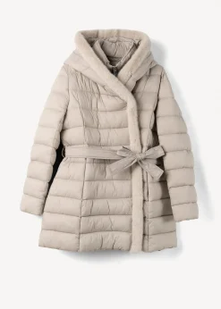 Camomilla Milano Piumini-Piumino lungo Portos con cintura