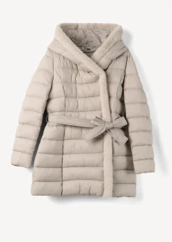 Camomilla Milano Piumini-Piumino lungo Portos con cintura