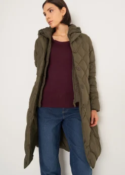 Camomilla Milano Piumini-Piumino Pat trapuntato a rombi con gilet staccabil