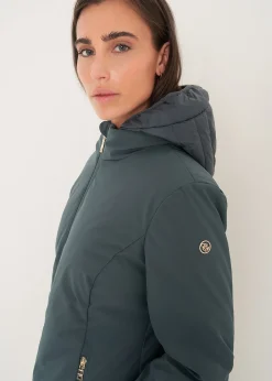 Camomilla Milano Piumini-Piumino Percy con cappuccio trapuntato