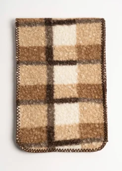 Camomilla Milano Sciarpe E Foulard-Sciarpa Shiny maxi check shearling