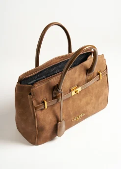 Camomilla Milano Borse-Shopping Belly in ecopelle nabuk