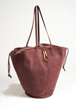 Camomilla Milano Borse-Shopping Beverly in ecocamoscio