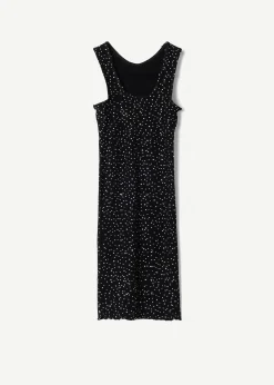 Camomilla Milano Top-Top Taba traforato con strass