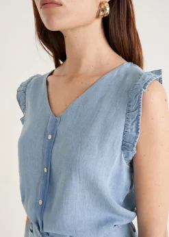 Camomilla Milano Top-Top Tally in lyocell