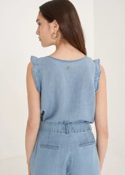 Camomilla Milano Top-Top Tally in lyocell