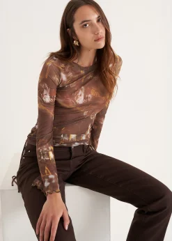 Camomilla Milano T-Shirt-T-shirt Sabina fantasia