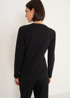 Camomilla Milano T-Shirt-T-shirt Saffye con decorazioni gioiello